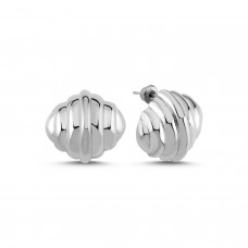 Shell Earrings Silver