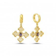 LINDA EARRINGS PURPLE