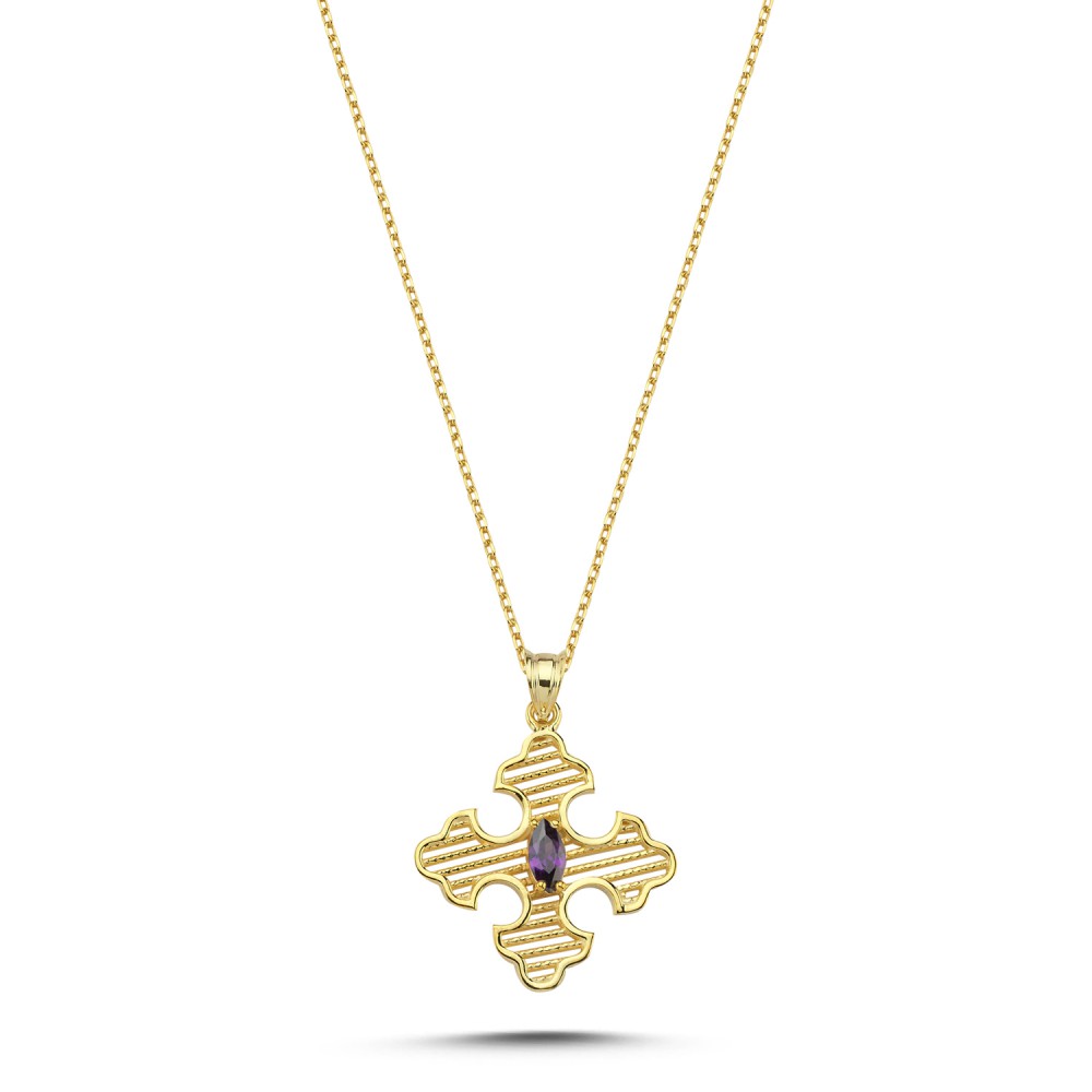 Linda Purple Necklace