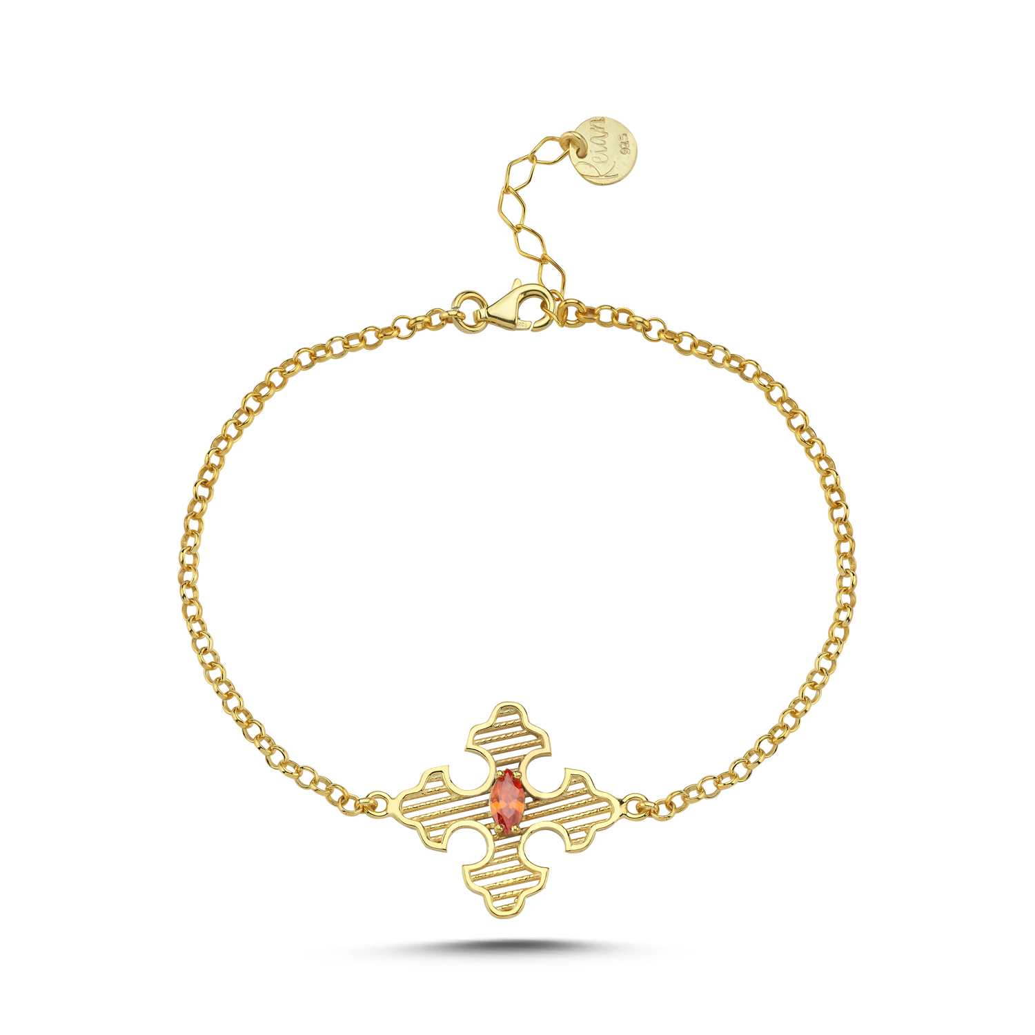 Linda Dark Pink Bracelet