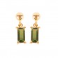 Green Tourmaline Earrings